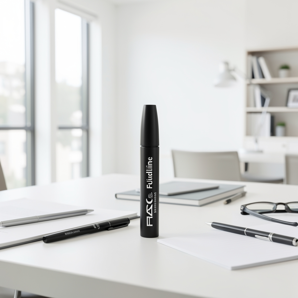 MAC Pro Longwear Fluidline siyah jel eyeliner, küçük tüp içinde yoğun pigmentli kalıcı jel kalem
