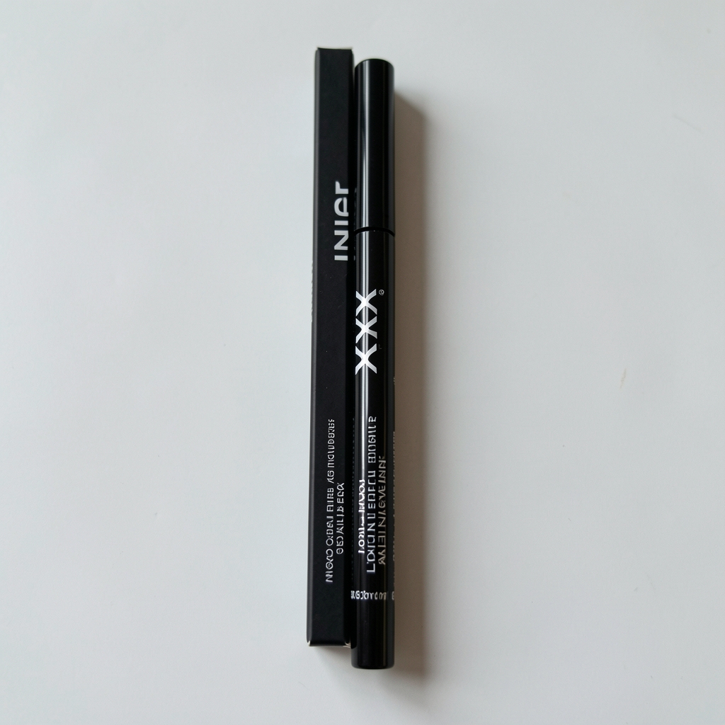 NYX Professional Makeup Epic Ink Liner keçe uçlu siyah sıvı eyeliner, kalemkutusu ambalajda ince ve kalın çizgi imkânı