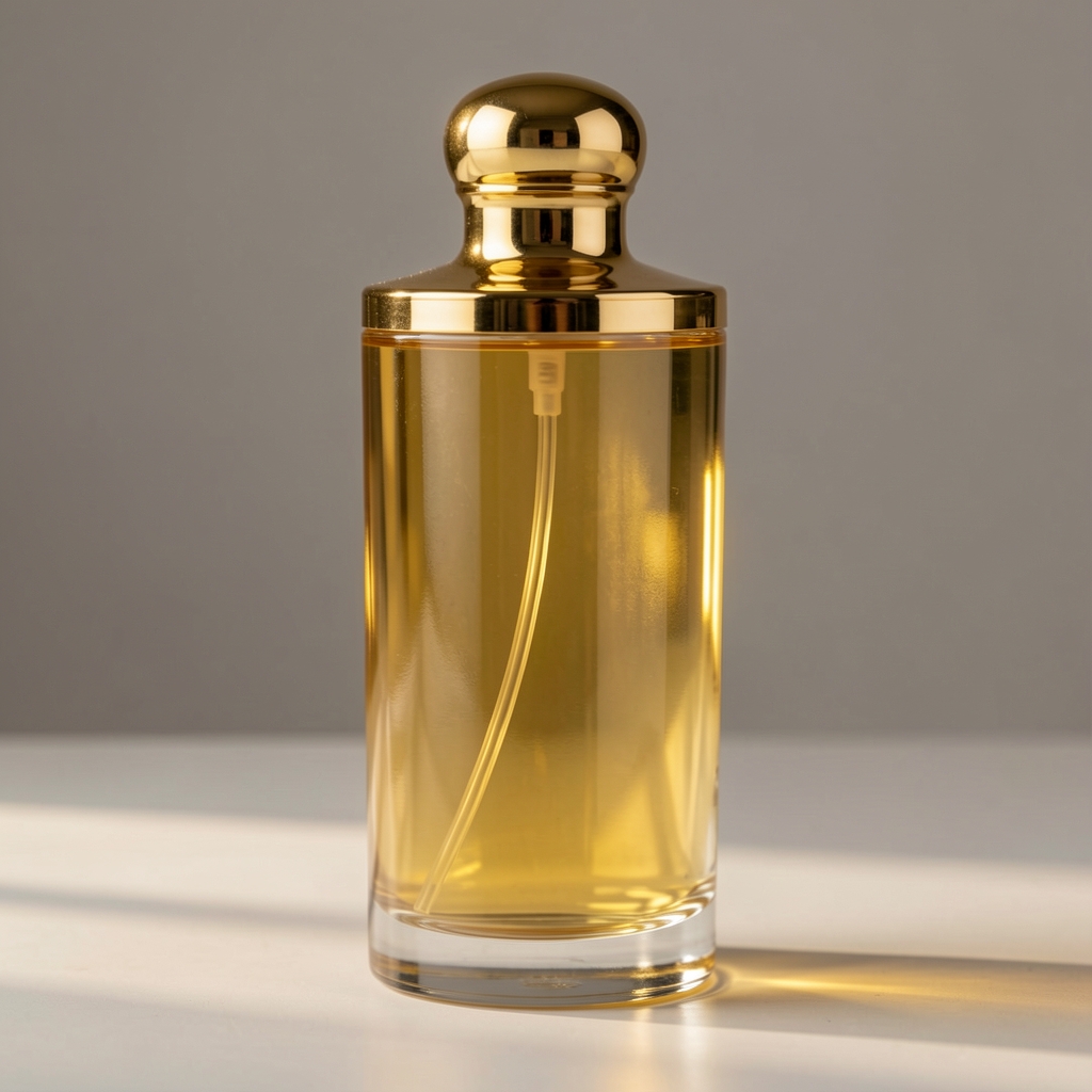 Lancome Teint Idole fondöten şişesi altın detaylı cam kap